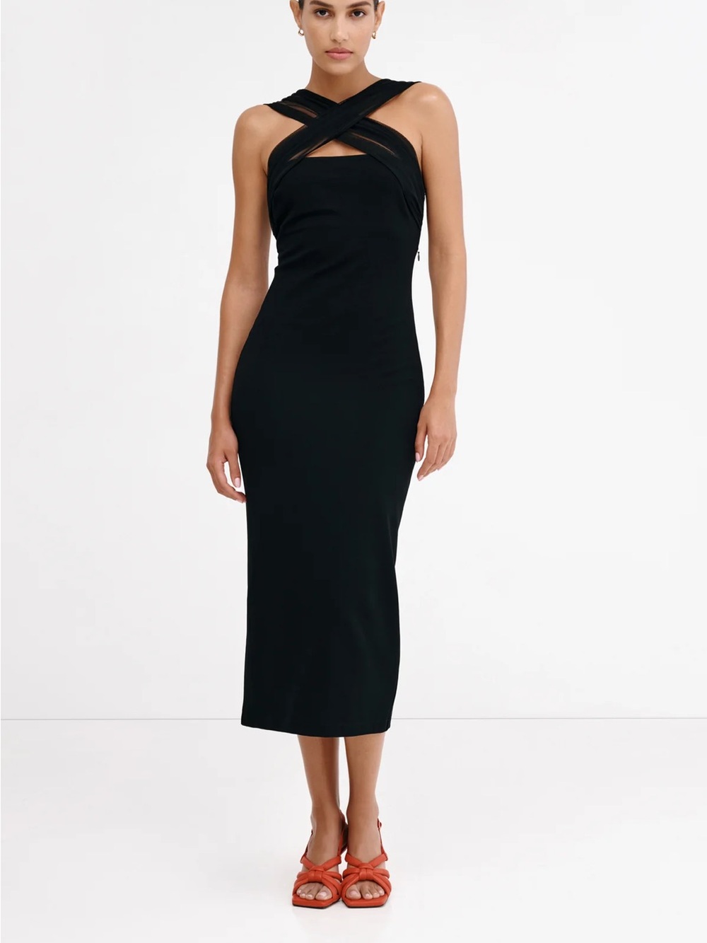 Marcella Black Waldorf Dress